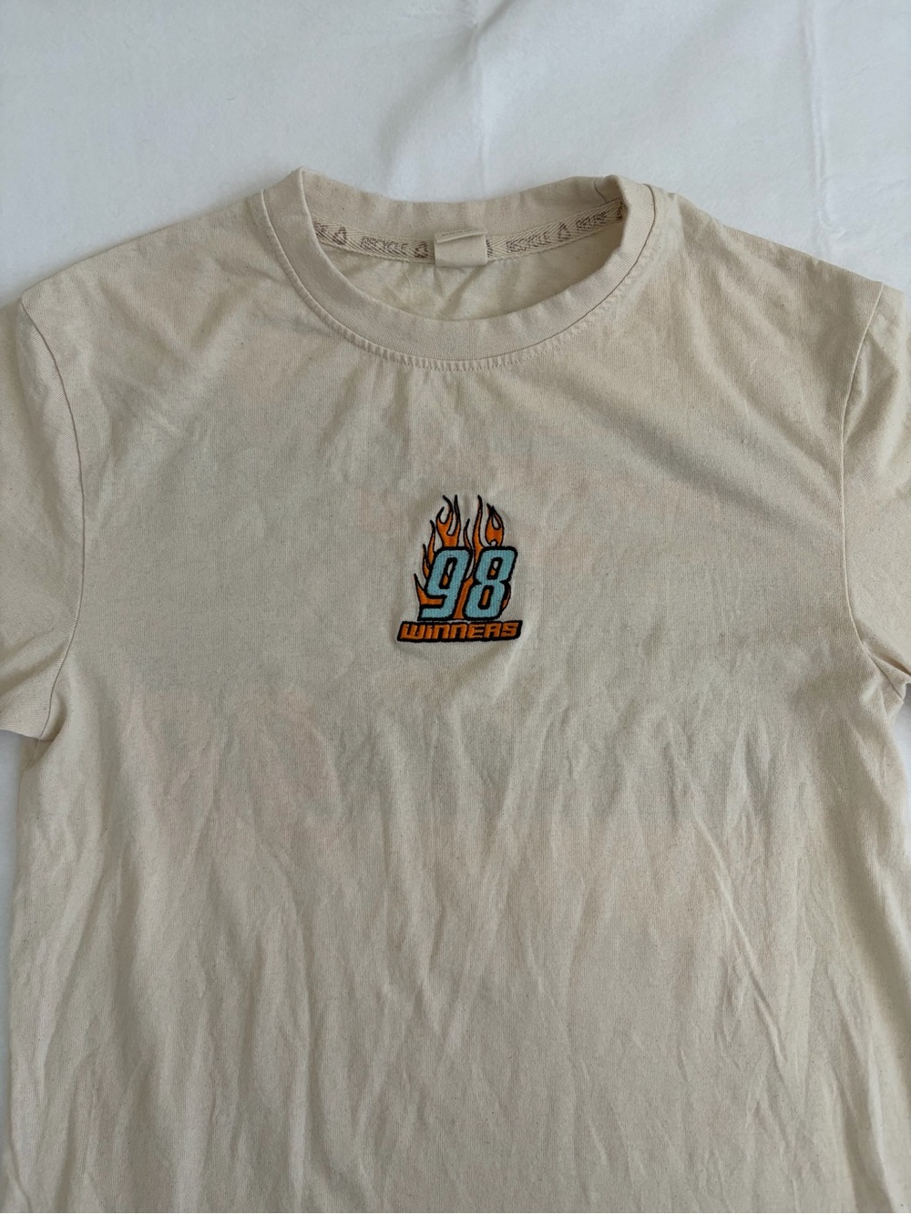 Recycled Threads California Speed Racing 98 Moto Short Sleeve Graphic Tee - Picture 5 of 7